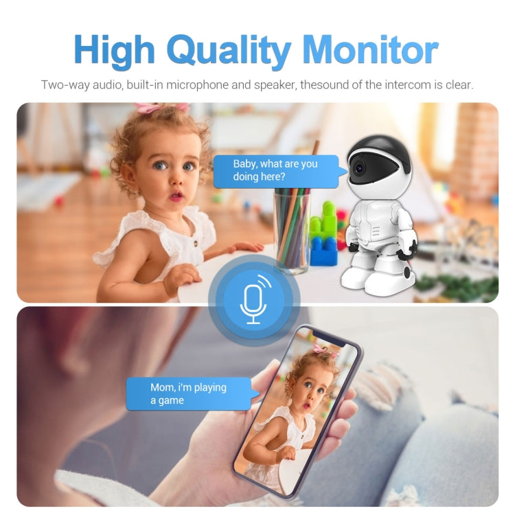ESCAM PT205 HD 1080P Robot WiFi IP Camera, Support Motion Detection / Night Vision, IR Distance: 10m, EU Plug, PT205 EU Plug ESCAM PT205 HD 1080P Robot WiFi IP Camera, Support Motion Detection / Night Vision, IR Distance: 10m, EU Plug, PT205 EU Plug